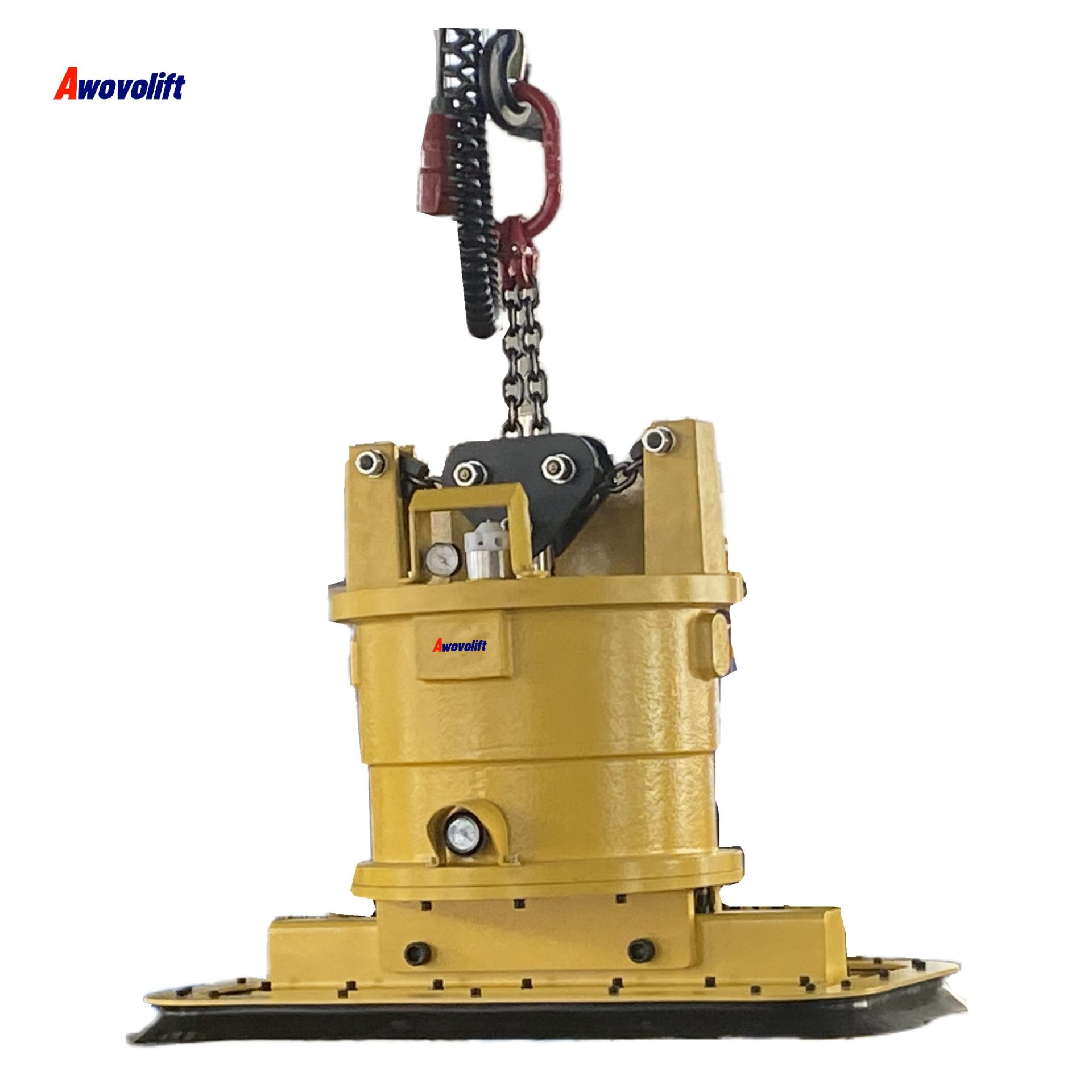 Awovolift Self-Lifting Vacuum Suction Lifter 2.5Tons No-Need Power Crane Convenient Equipment for Aluminium plated Removing CE