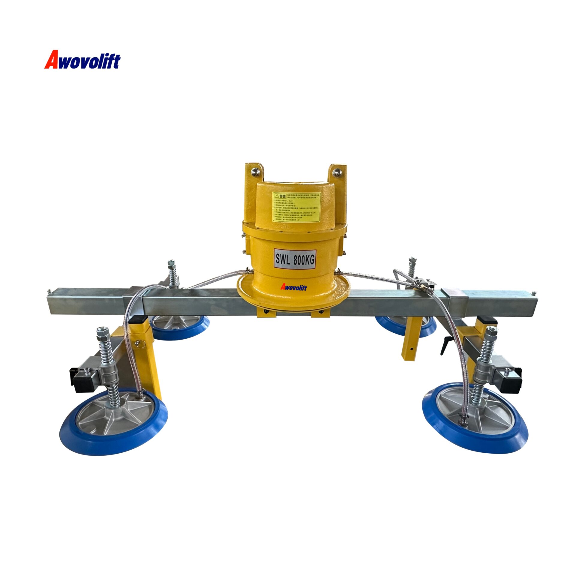 Awovolift No Power Self-lifting Heavy Duty Suction Cups for Sheet Metal Equipment AL or Steel Sheet Cutting Machine CE 800kg
