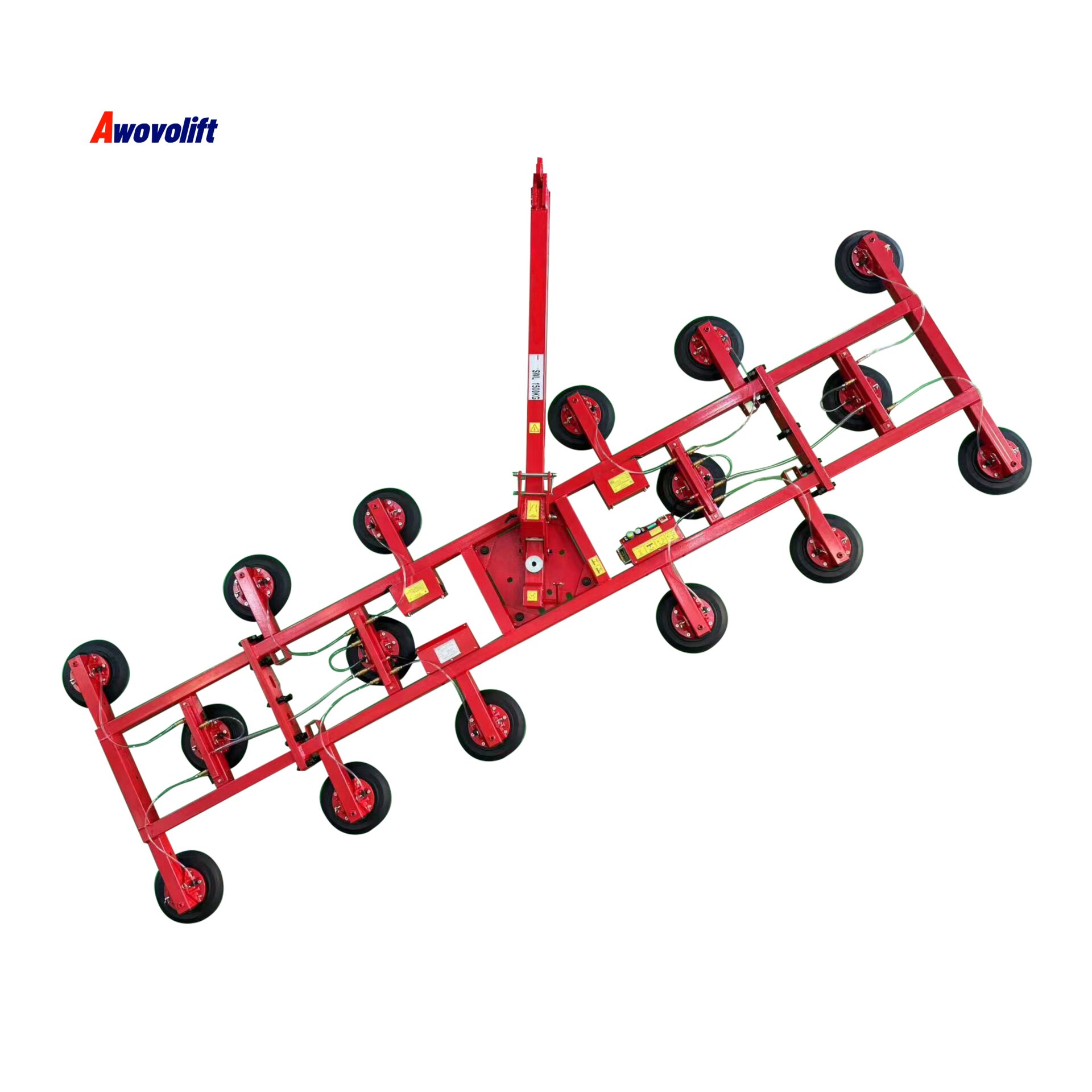 Awovolift Glass Installation Vacuum Lifter Slab Lifting with Vacuum Pump Glaze Lift Panel Lifter for Glazworker 2000kg CE
