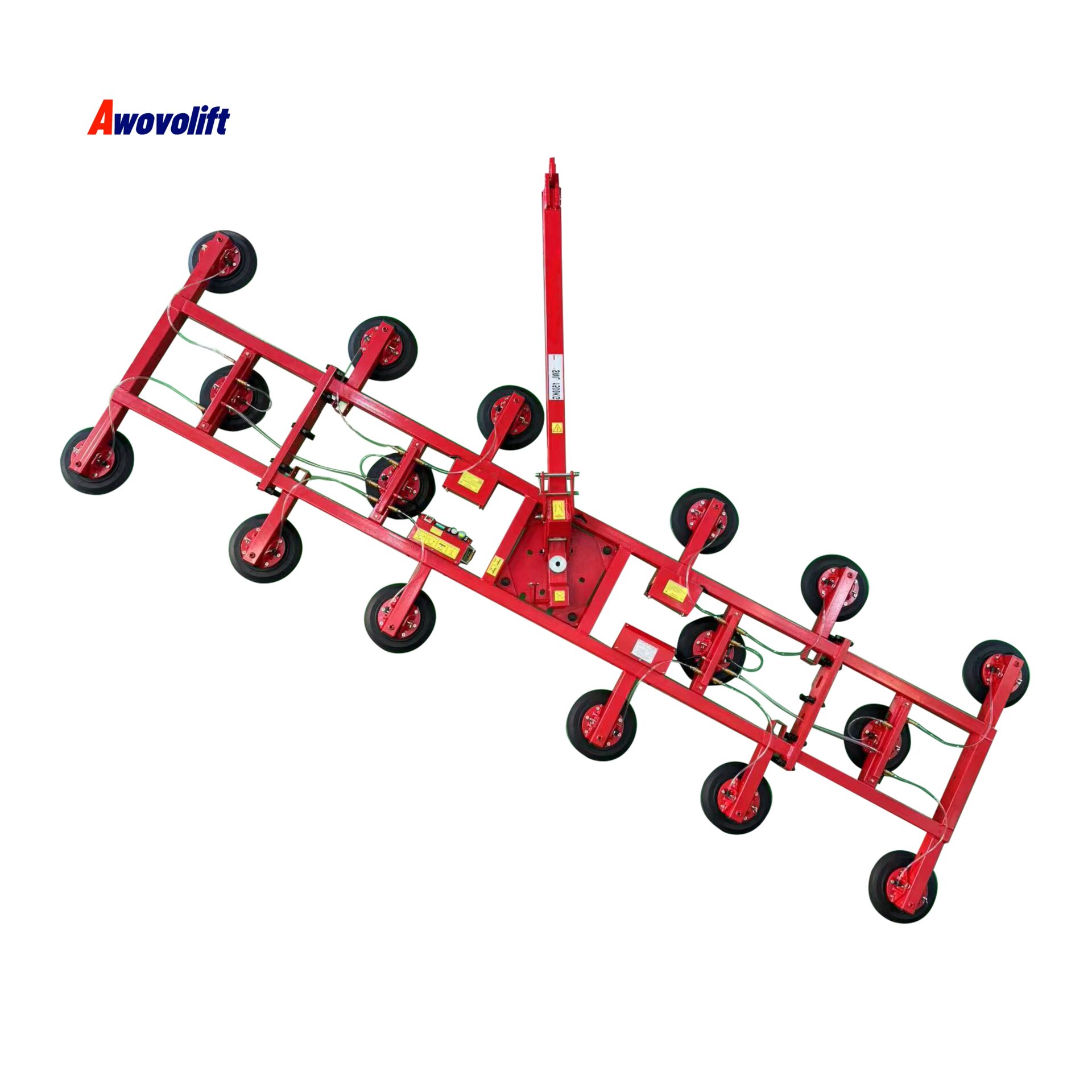 Awovolift Glass Installation Vacuum Lifter Slab Lifting with Vacuum Pump Glaze Lift Panel Lifter for Glazworker 2000kg CE