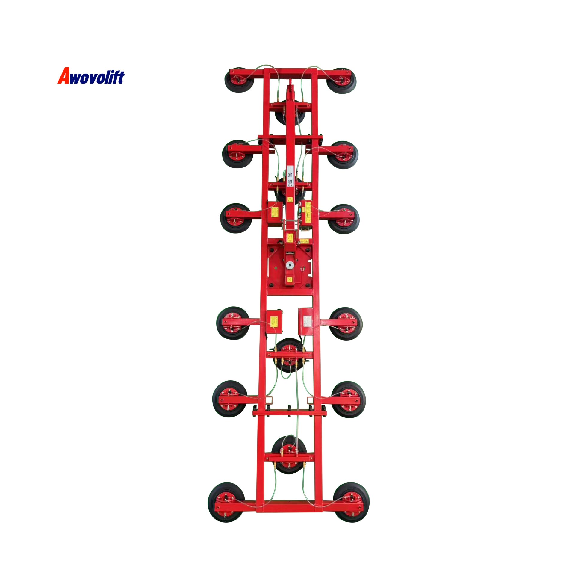 Awovolift Glass Vacuum Suction Cup Lifter for Stone Slabs Plywood Block Lifting Equipment for Glazeworker Manual Flip Rotate