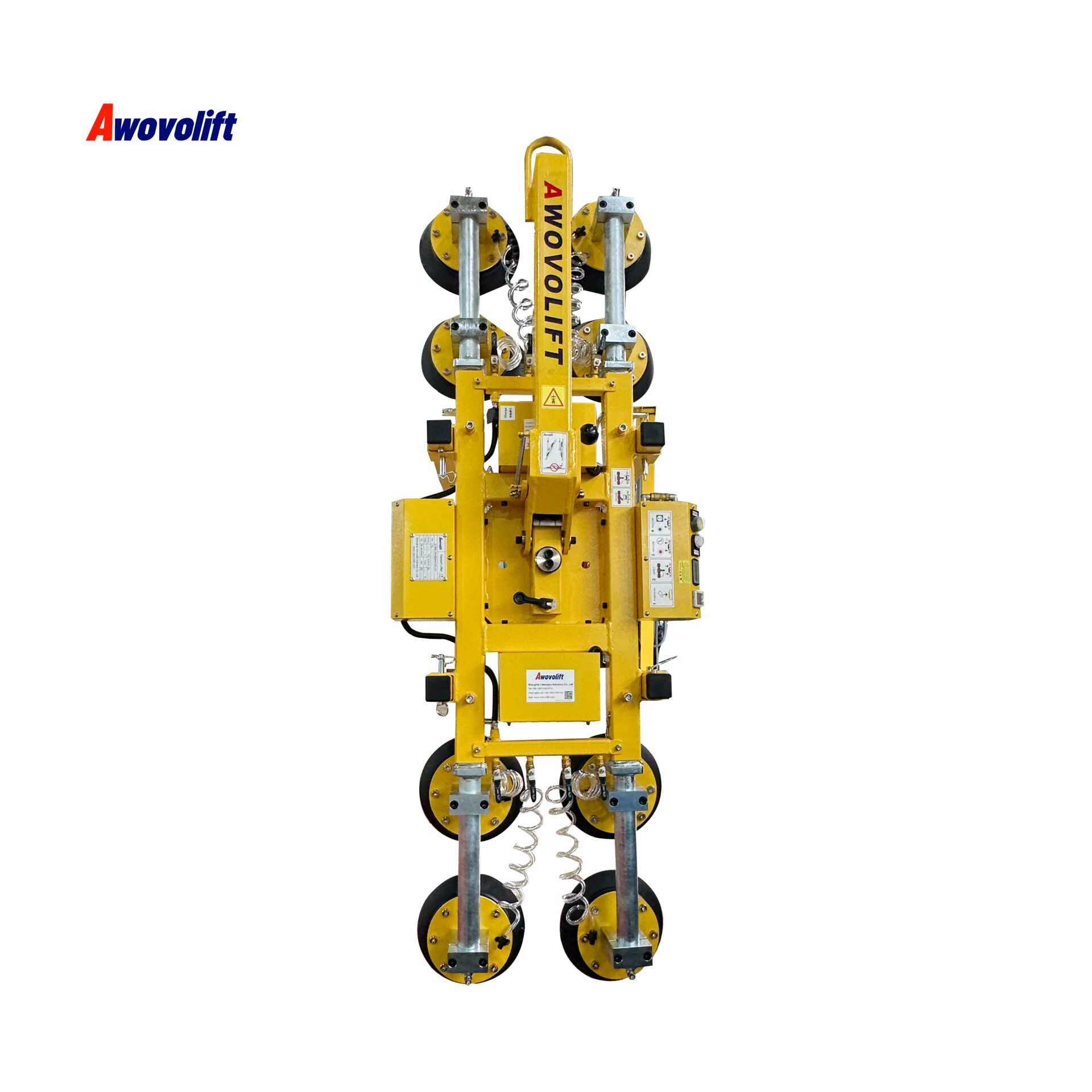 Awovolift Arc Curved Glass Glazing Window Tools Vacuum Suction Cups Lifter Handle Device Manual Flip Rotate for Bent 1000kg CE