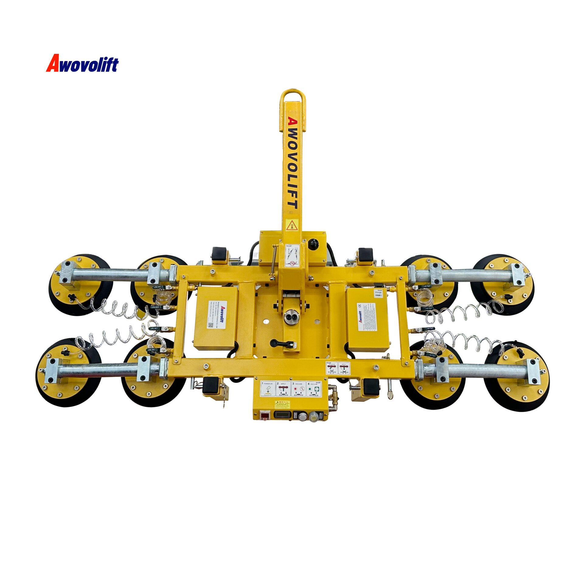 Awovolift Arc Curved Glass Manual Vacuum Lifter Handle Glass Transport Sucker for Bent Glaze Plated Glaze Lifting and Handing CE