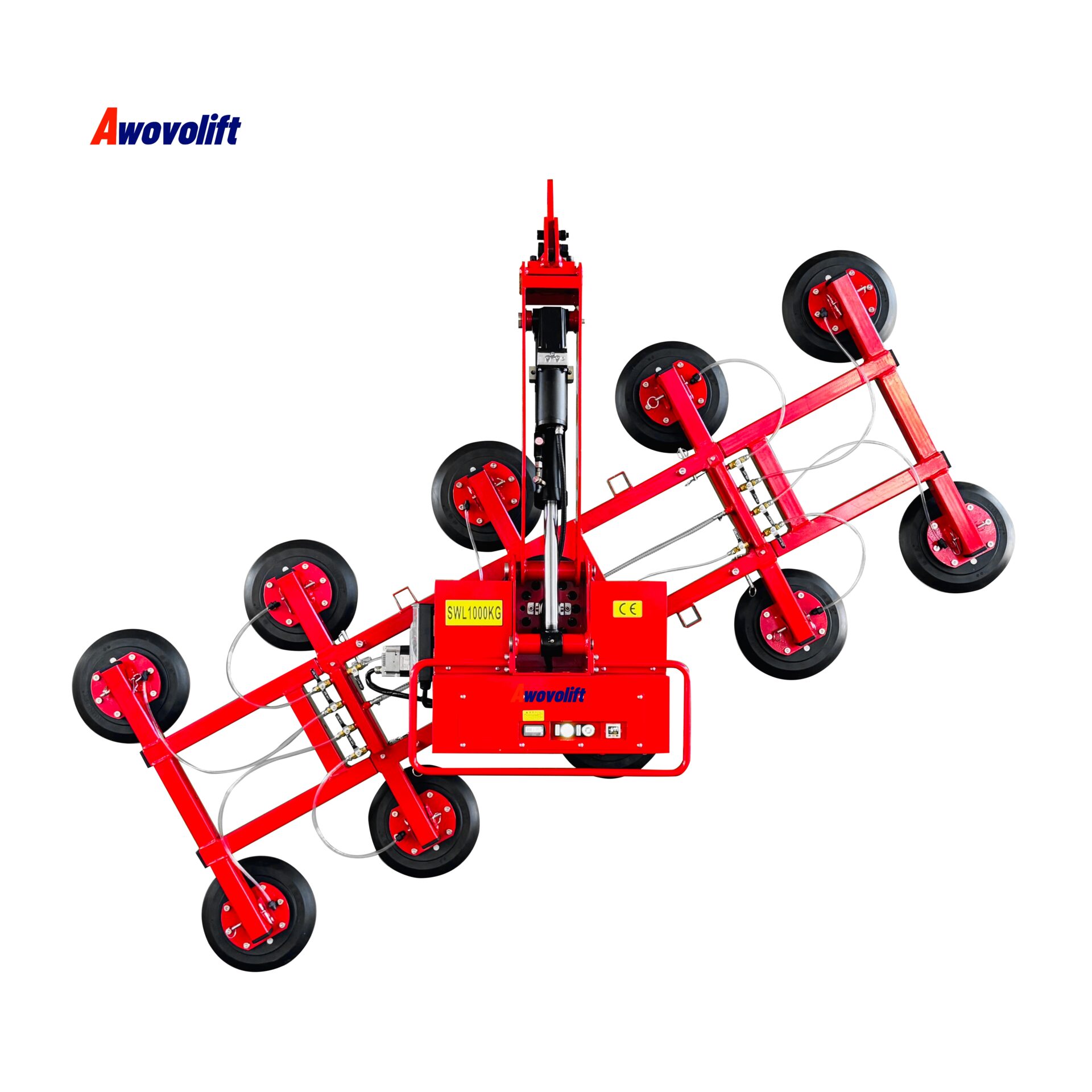 Awovolift Remote Control Electric Glass Vacuum Lifter Glazing Robot for Glass or Sheet Metal Handling and Installation 1000kg CE